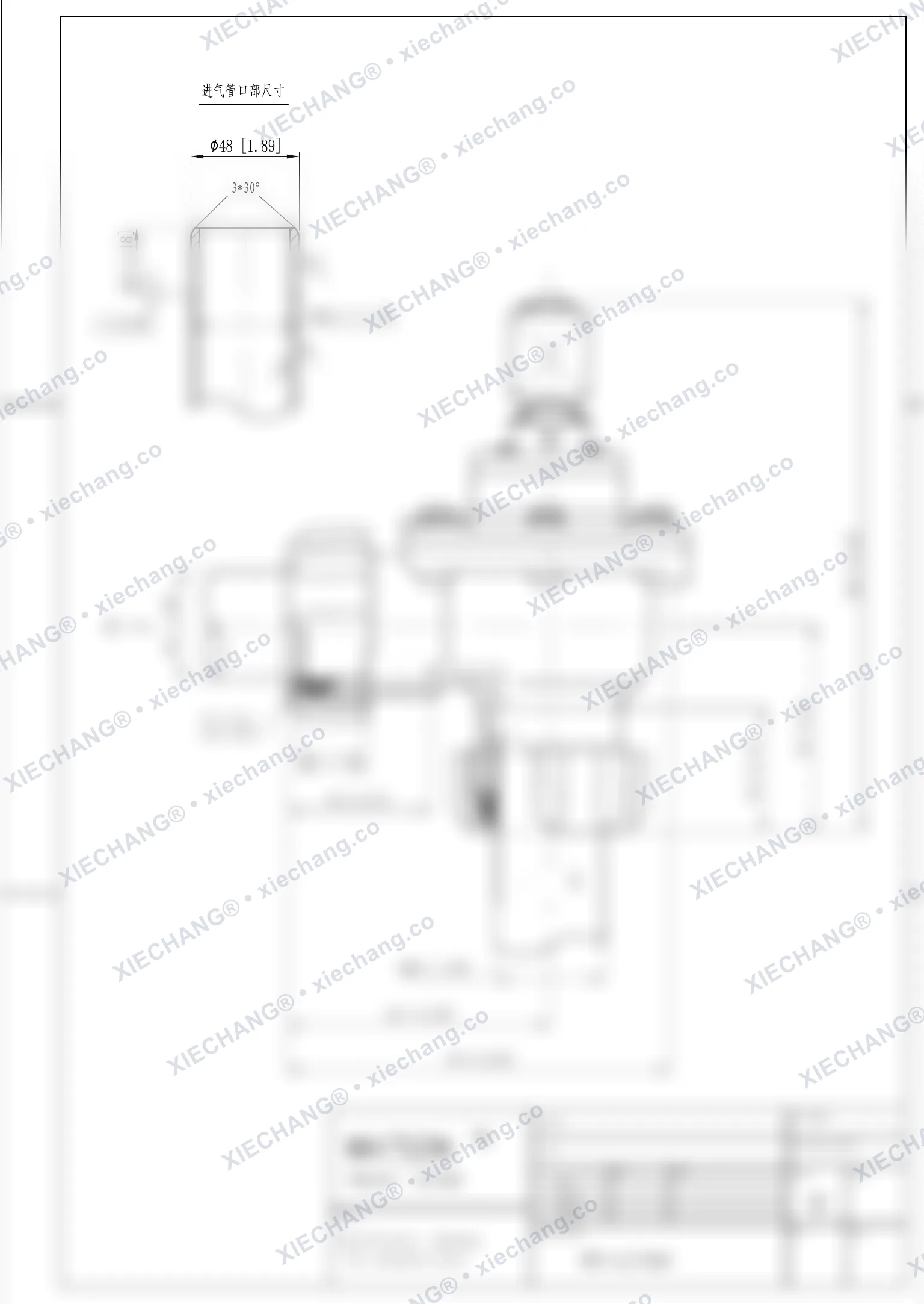 WPS-CA/TD40 · erkek dişli / aleve dayanıklı valf — Montaj Çizimi